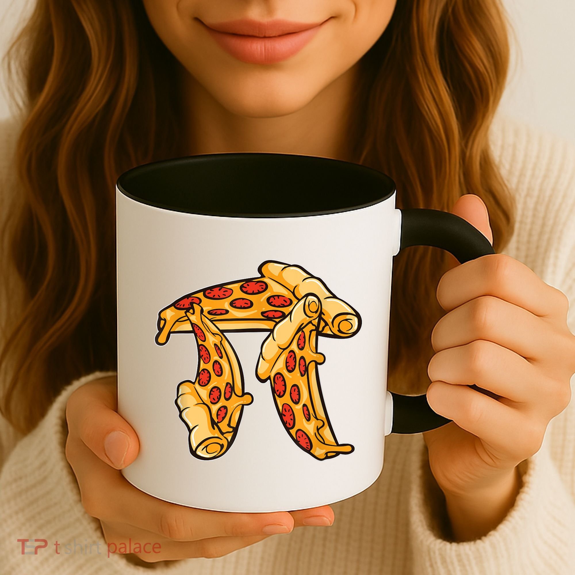 Pi Day Pizza Pi Funny Math Food Coffee Mug
