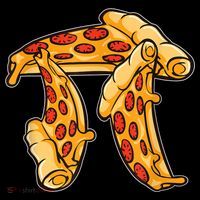 Pi Day Pizza Pi Funny Math Food Ornament thumb 1
