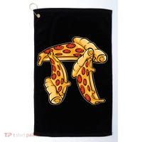 Pi Day Pizza Pi Funny Math Food Golf Towel thumb 0