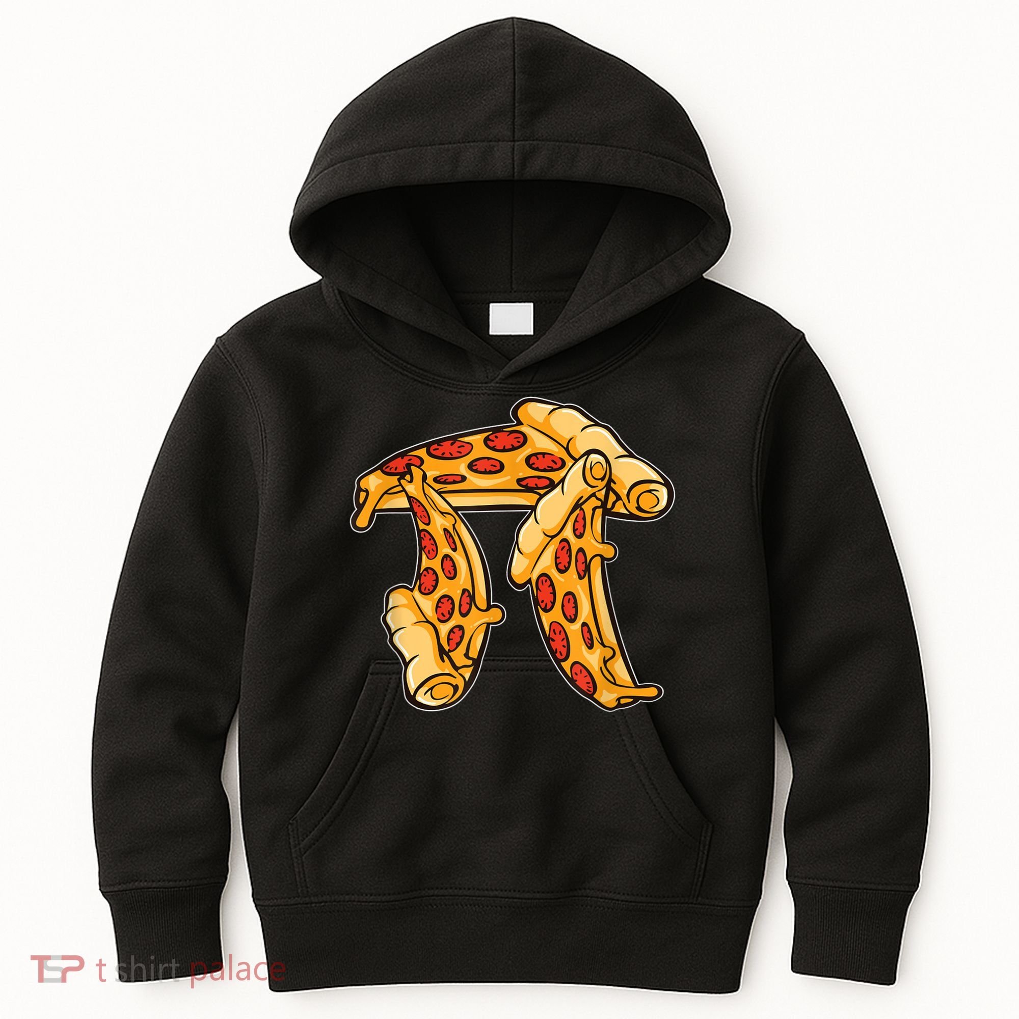 Pi Day Pizza Pi Funny Math Food Kids Hoodie