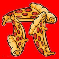 Pi Day Pizza Pi Funny Math Food Santa Hat thumb 1