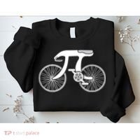 Pi Day Pi Cycle Bicycle Bike Math Symbol 3 14 Cyclist Pun Sweatshirt thumb 2