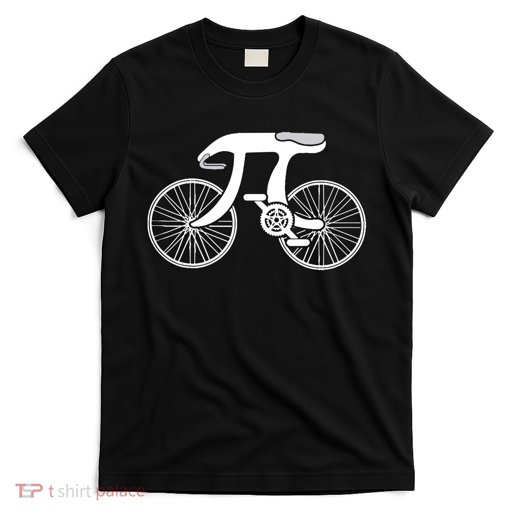 Pi Day Pi Cycle Bicycle Bike Math Symbol 3 14 Cyclist Pun T-Shirt