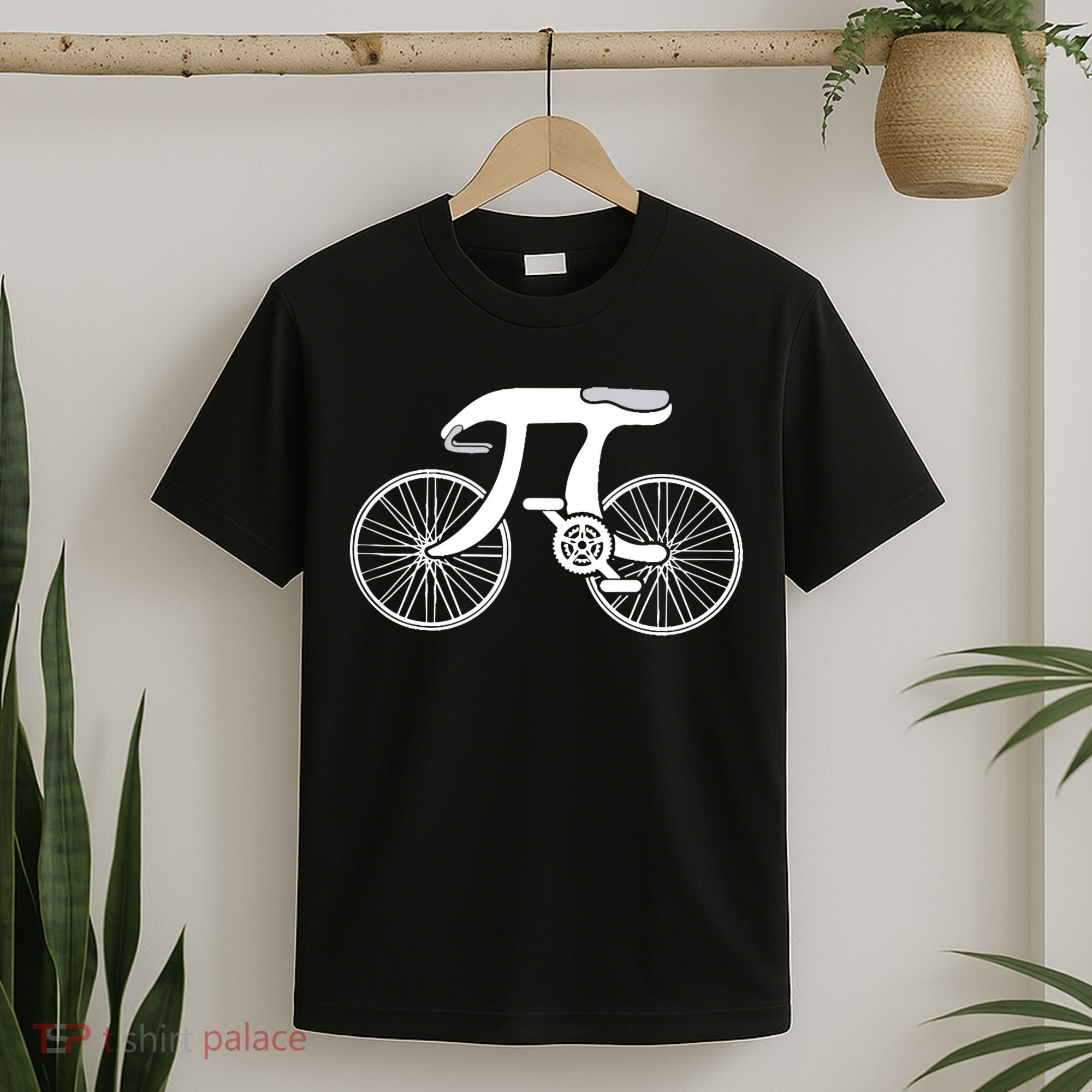 Pi Day Pi Cycle Bicycle Bike Math Symbol 3 14 Cyclist Pun T-Shirt