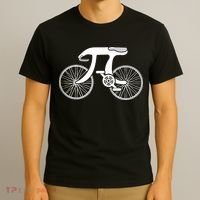 Pi Day Pi Cycle Bicycle Bike Math Symbol 3 14 Cyclist Pun T-Shirt thumb 3