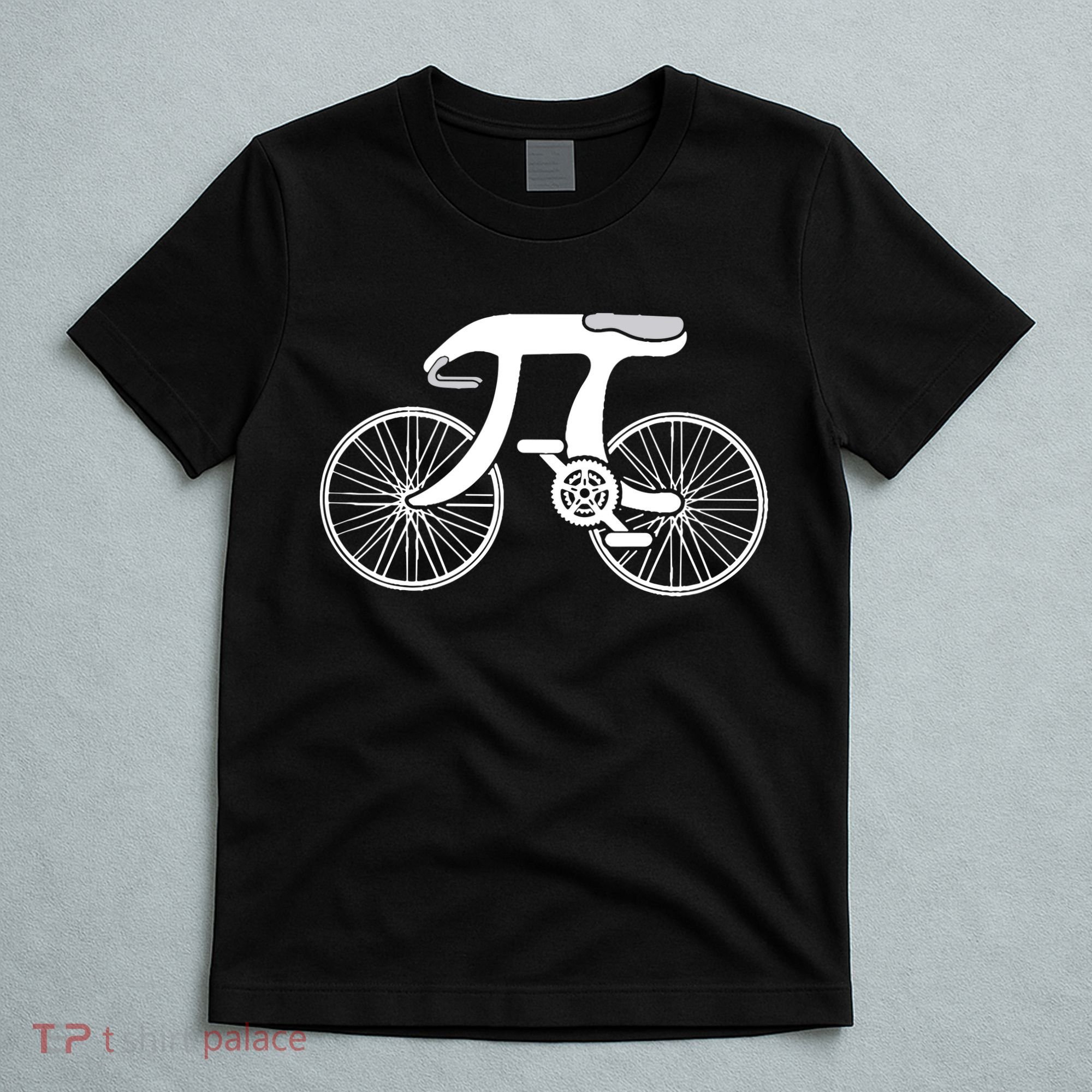 Pi Day Pi Cycle Bicycle Bike Math Symbol 3 14 Cyclist Pun T-Shirt