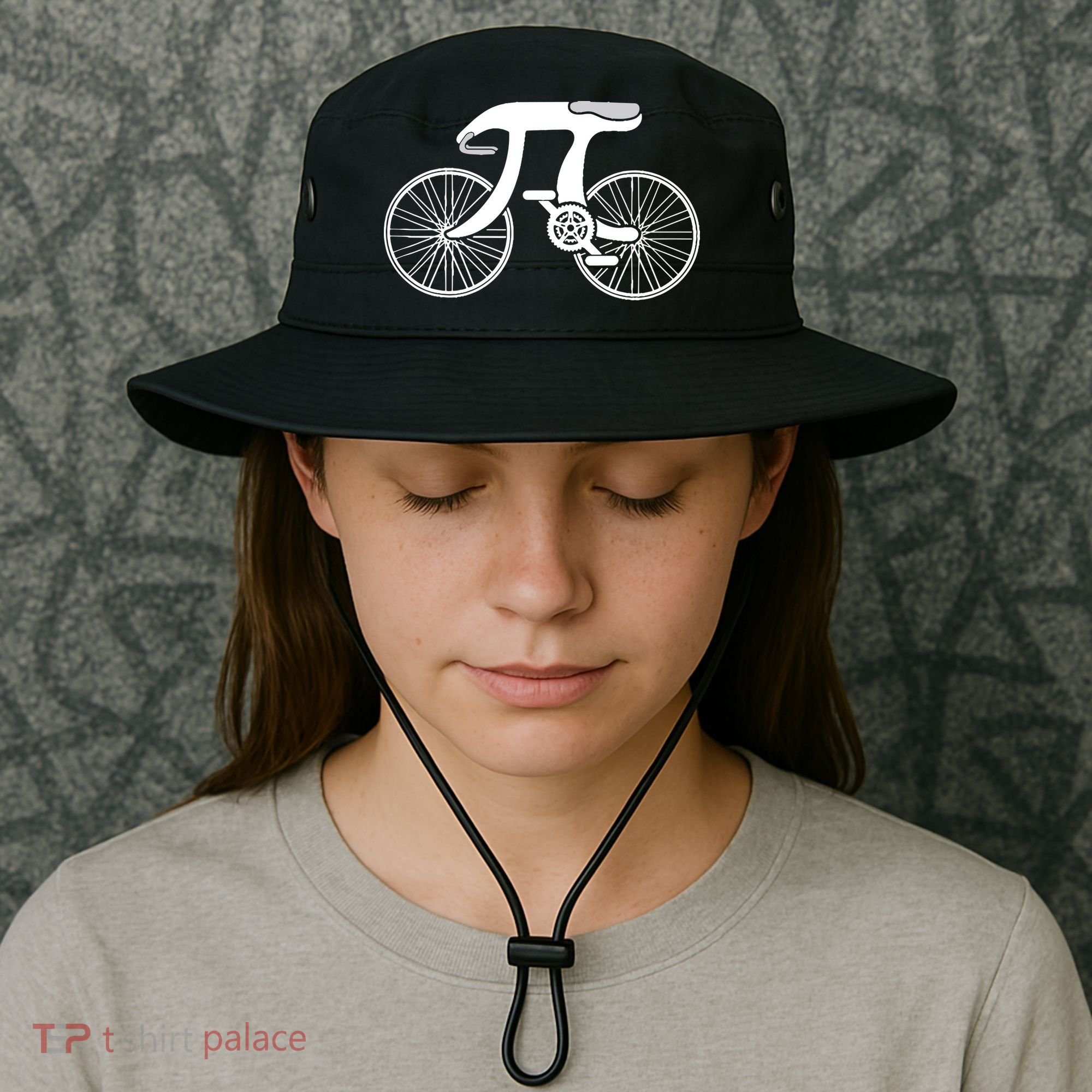 Pi Day Pi Cycle Bicycle Bike Math Symbol 3 14 Cyclist Pun Bucket Hat