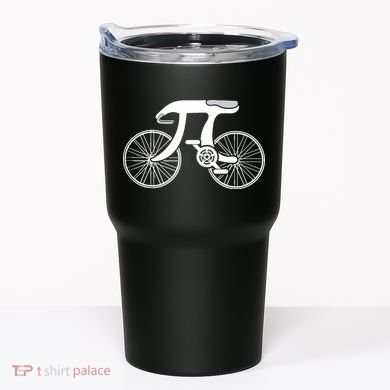 Pi Day Pi Cycle Bicycle Bike Math Symbol 3 14 Cyclist Pun Tumbler