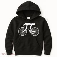 Pi Day Pi Cycle Bicycle Bike Math Symbol 3 14 Cyclist Pun Kids Hoodie thumb 0
