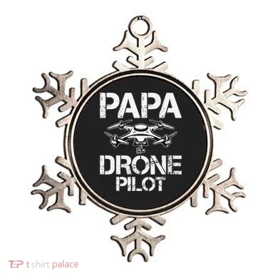 Papa Drone Pilot Drone Operator Fpv Drone Pilot Dad Gifts Ornament