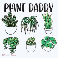 Plant Daddy Plant Lover Gardener Polo thumb 3