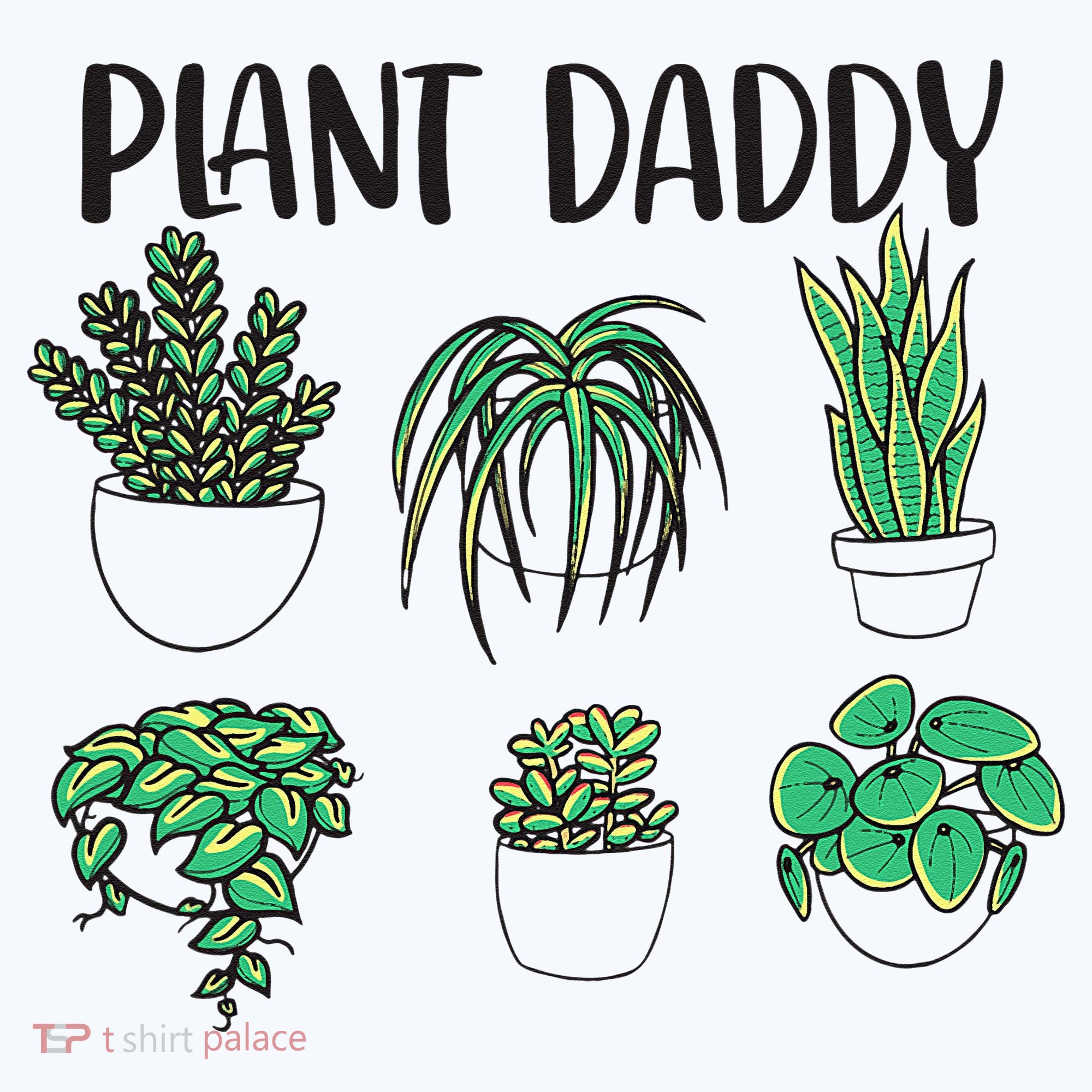 Plant Daddy Plant Lover Gardener Polo