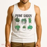 Plant Daddy Plant Lover Gardener Tank Top thumb 3