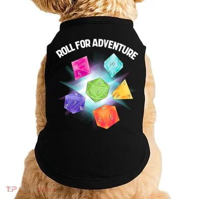 Polyhedral Dice Doggie Tank