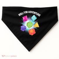 Polyhedral Dice USA-Made Doggie Bandana thumb 0