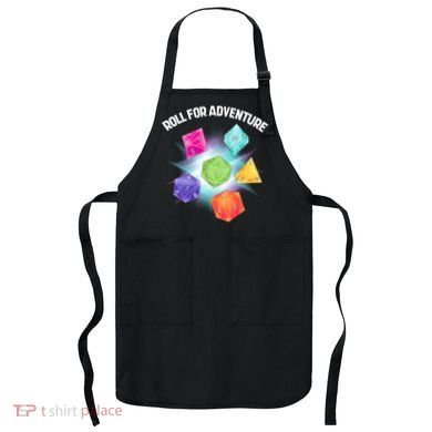 Polyhedral Dice Apron