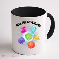 Polyhedral Dice Coffee Mug thumb 1