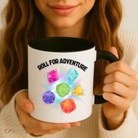 Polyhedral Dice Coffee Mug thumb 3