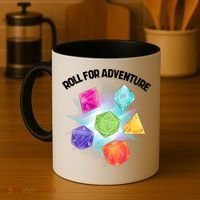 Polyhedral Dice Coffee Mug thumb 4