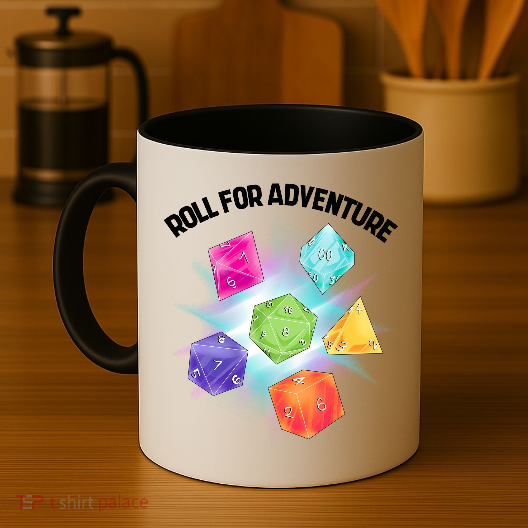 Polyhedral Dice Coffee Mug