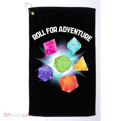 Polyhedral Dice Golf Towel