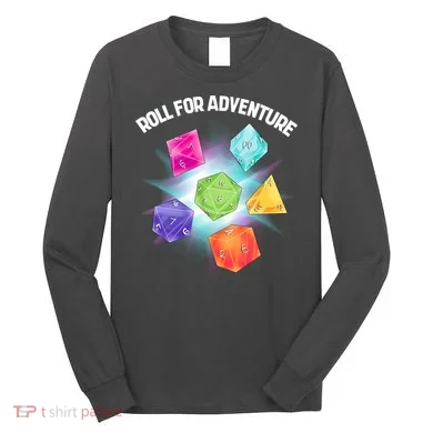Polyhedral Dice Long Sleeve Shirt