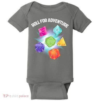 Polyhedral Dice Baby Bodysuit