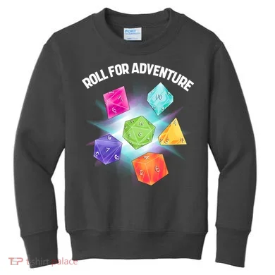 Polyhedral Dice Kids Sweatshirt