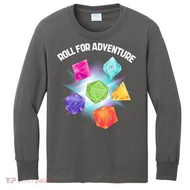 Polyhedral Dice Kids Long Sleeve Shirt