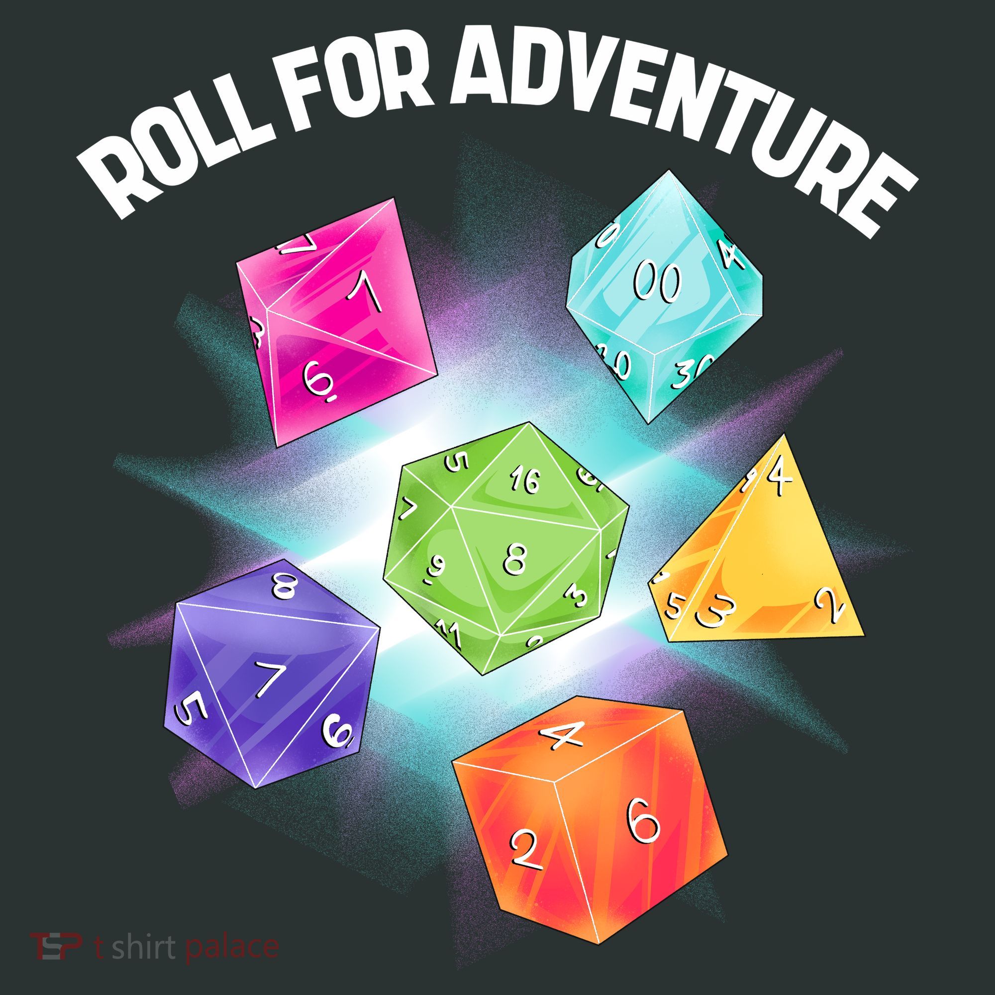 Polyhedral Dice Kids T-Shirt