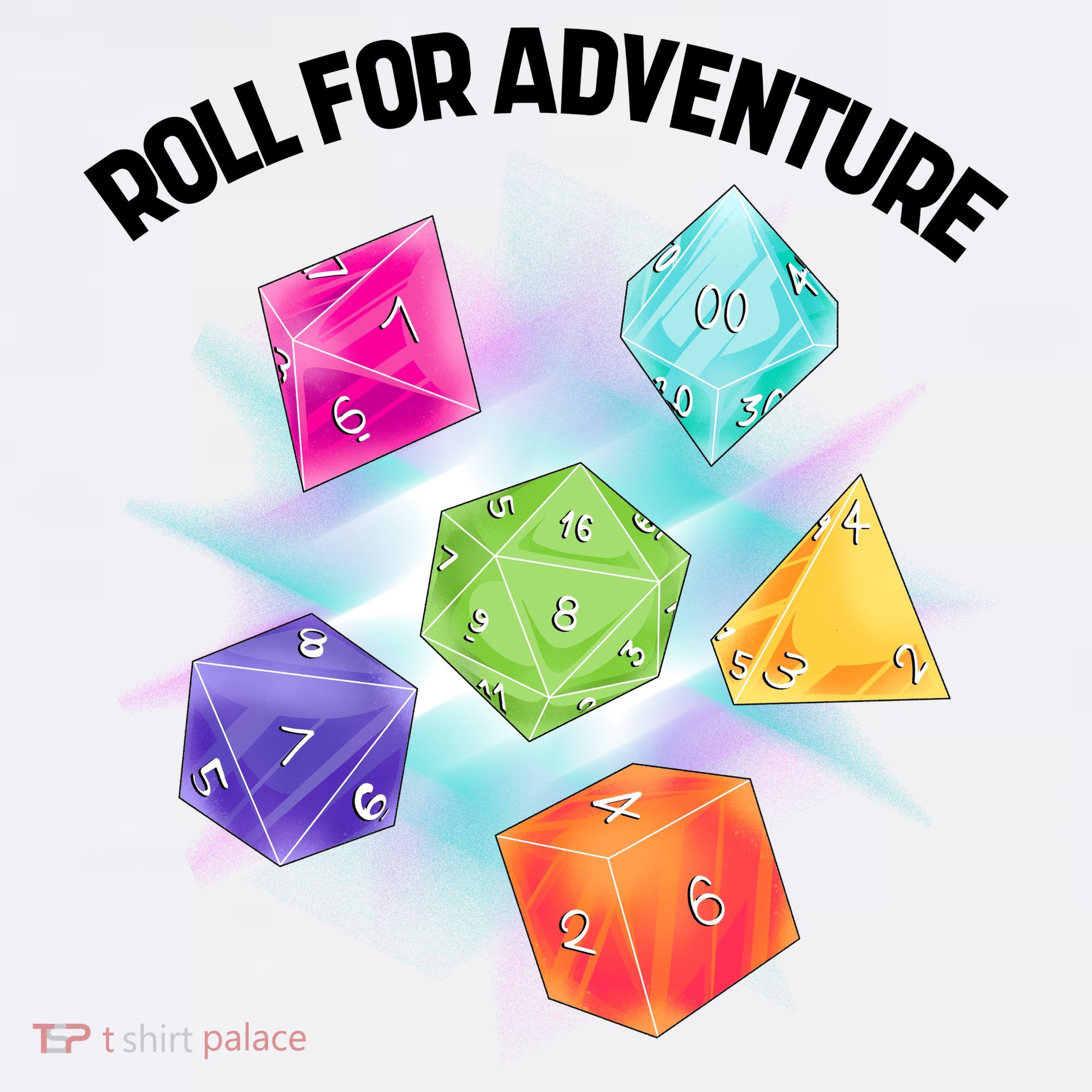 Polyhedral Dice Garment-Dyed Sweatshirt