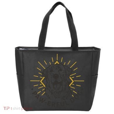 Pawerful Dog Tote Bag