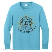 Pawerful Dog Kids Long Sleeve Shirt thumb 0