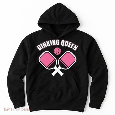 PicklebalI Dinking Queen Wo Pickleball Player Hoodie
