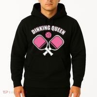 PicklebalI Dinking Queen Wo Pickleball Player Hoodie thumb 2