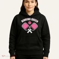 PicklebalI Dinking Queen Wo Pickleball Player Hoodie thumb 5