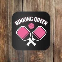 PicklebalI Dinking Queen Wo Pickleball Player Coaster thumb 0