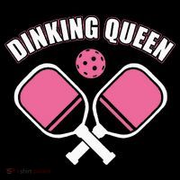 PicklebalI Dinking Queen Wo Pickleball Player Women's Hoodie thumb 2