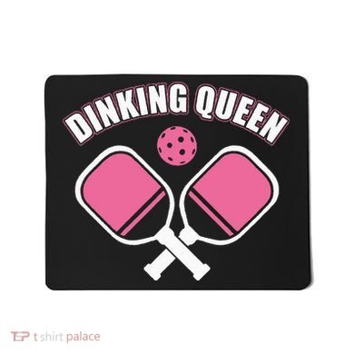 PicklebalI Dinking Queen Wo Pickleball Player Mousepad