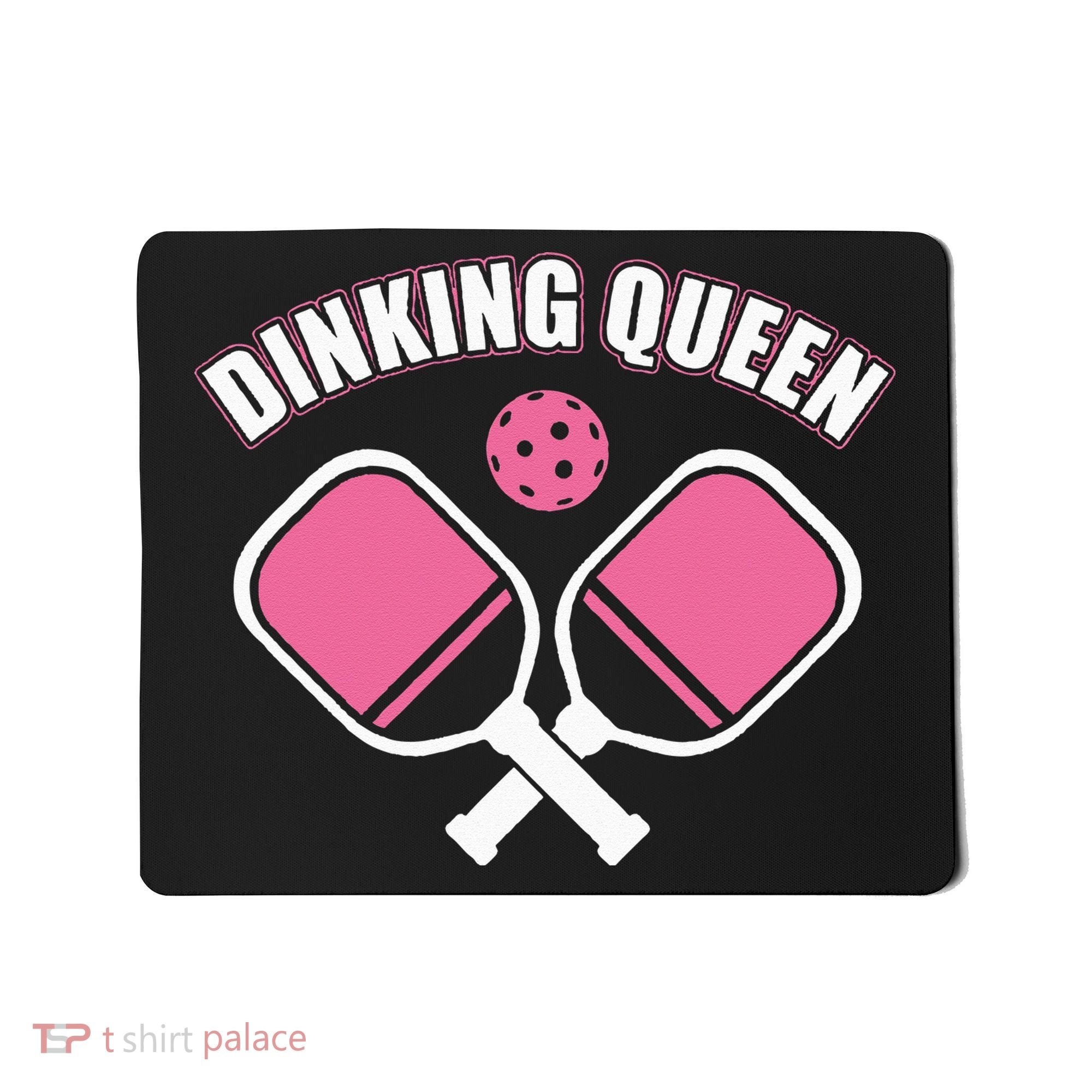 PicklebalI Dinking Queen Wo Pickleball Player Mousepad