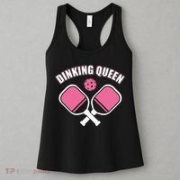 PicklebalI Dinking Queen Wo Pickleball Player Women's Tank Top thumb 3