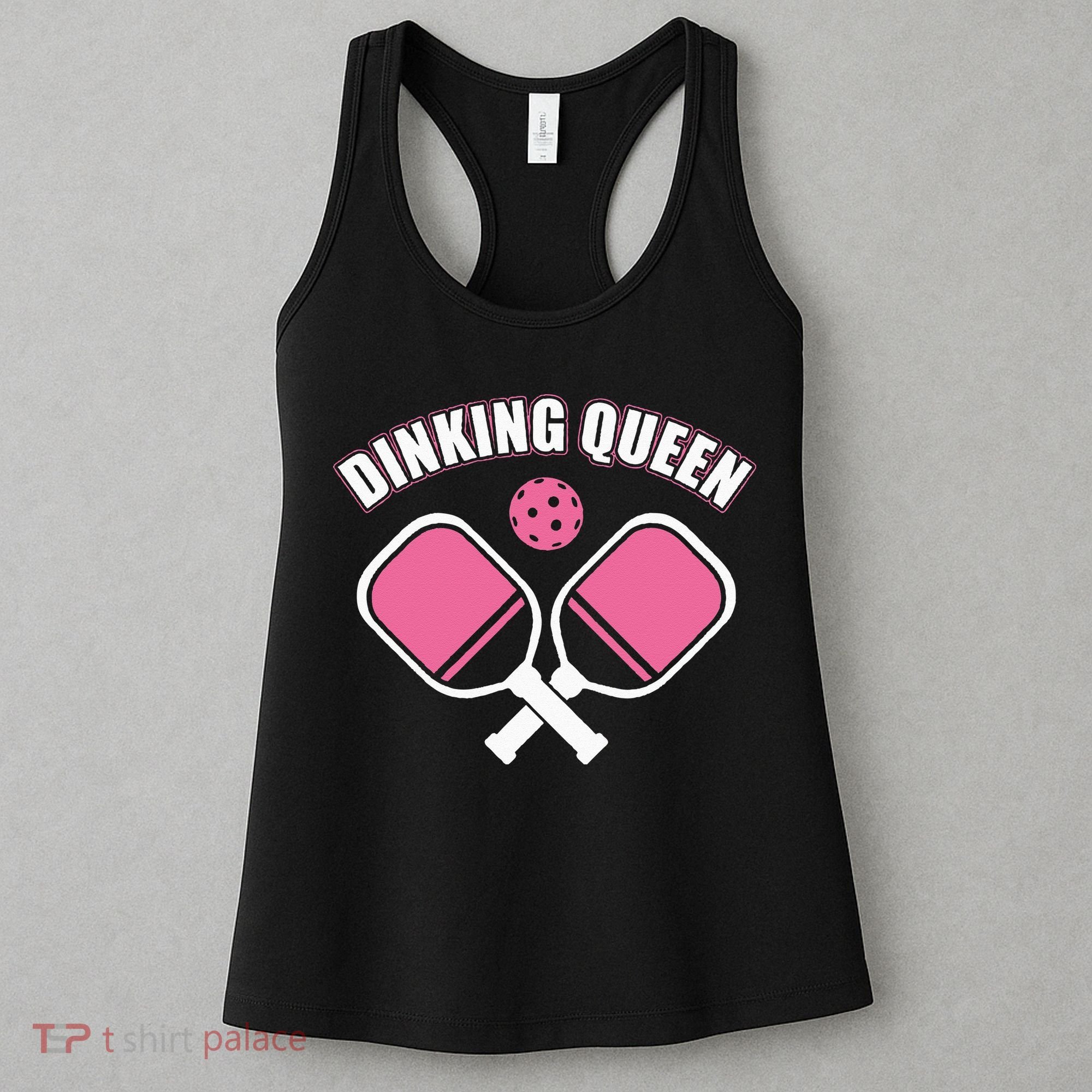 PicklebalI Dinking Queen Wo Pickleball Player Women's Tank Top