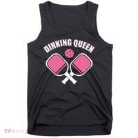PicklebalI Dinking Queen Wo Pickleball Player Tank Top thumb 0