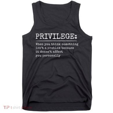 Privilege Definition Quote Tank Top