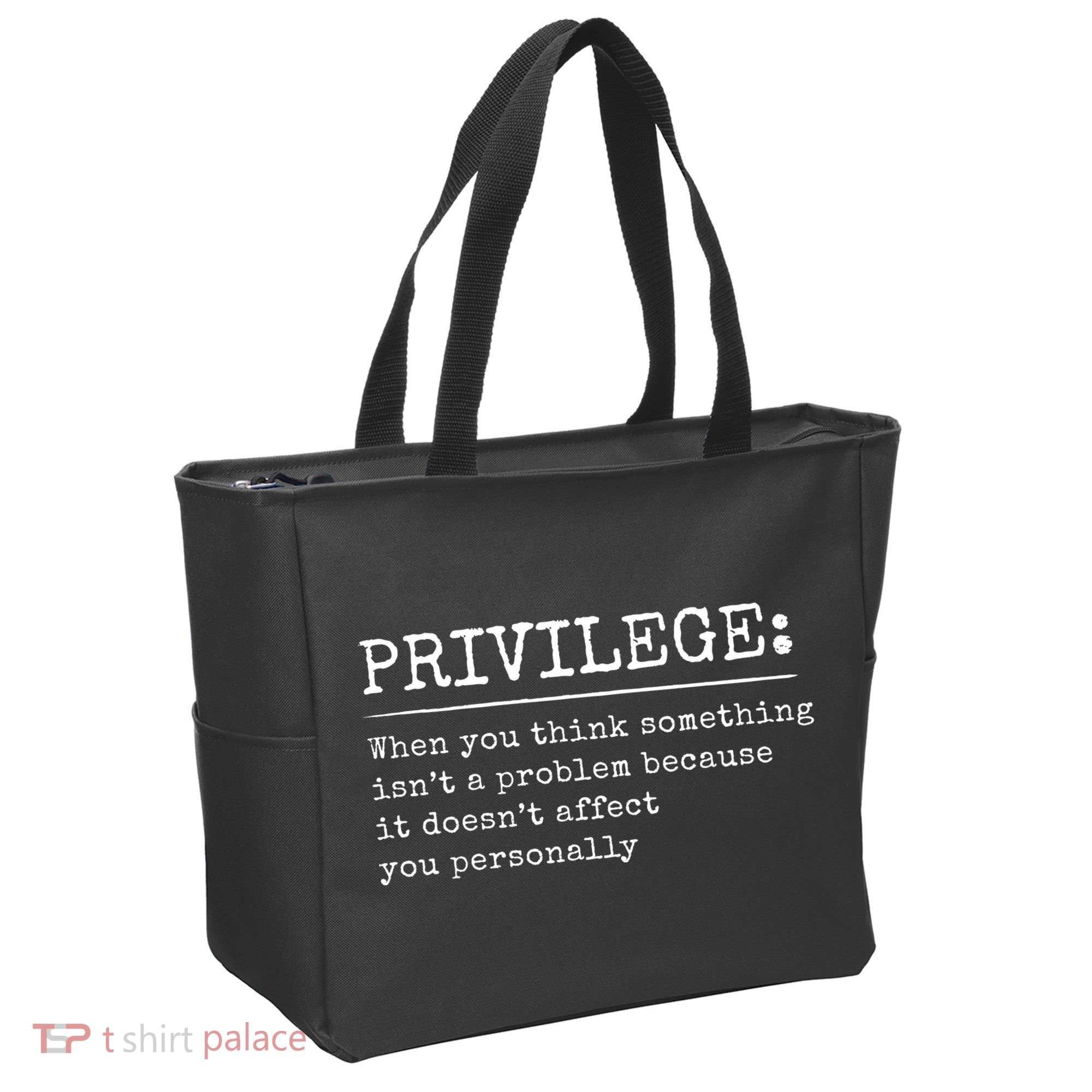 Privilege Definition Quote Tote Bag