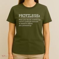 Privilege Definition Quote T-Shirt thumb 4