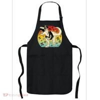 Pirate Dinosaur Retro Sunset Pi Day Apron thumb 0