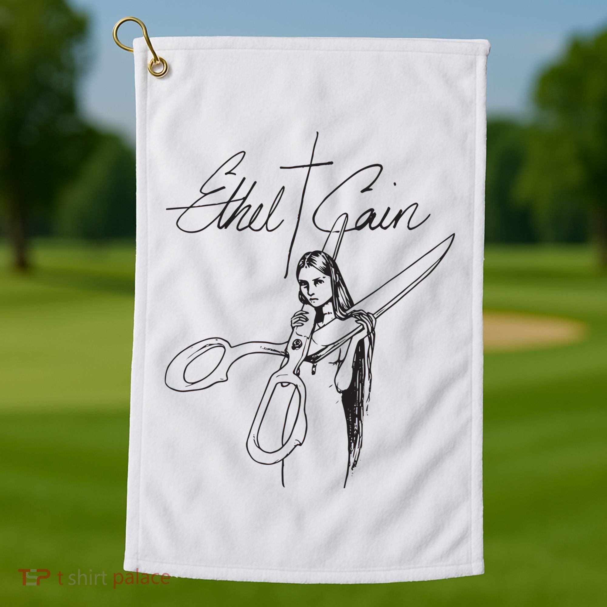 PreacherS Daughter Reissue Golf Towel