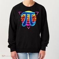 Pi Day Retro Tropical Logo Women's Sweatshirt thumb 0