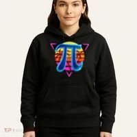 Pi Day Retro Tropical Logo Hoodie thumb 5